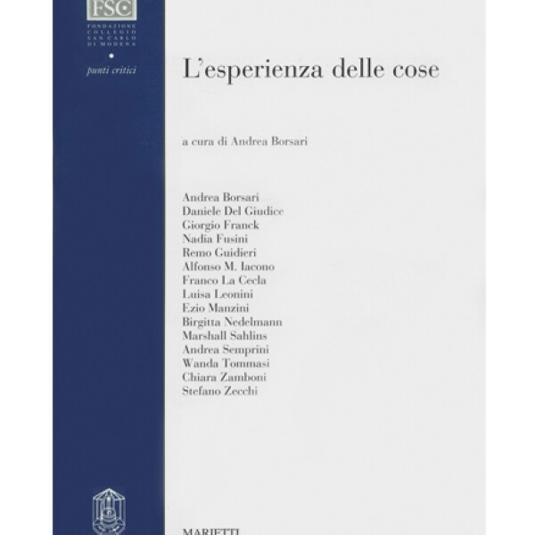 L'esperienza delle cose